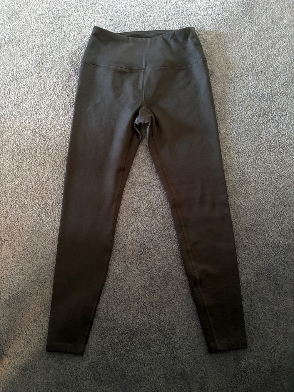 Spyder Active Navy Blue Leggings with Red Accent